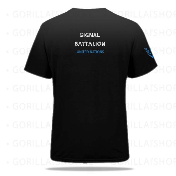 verzekering Af en toe straal 1 (NL) UN Signal Battalion T-shirt (BLACK Edition) - Gorilla-shop.nl |  Defensie t-shirts