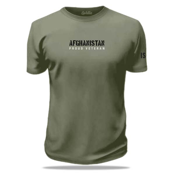 recept temperatuur Kruiden Afghanistan T-shirt (army green) - Gorilla-shop.nl | Defensie t-shirts