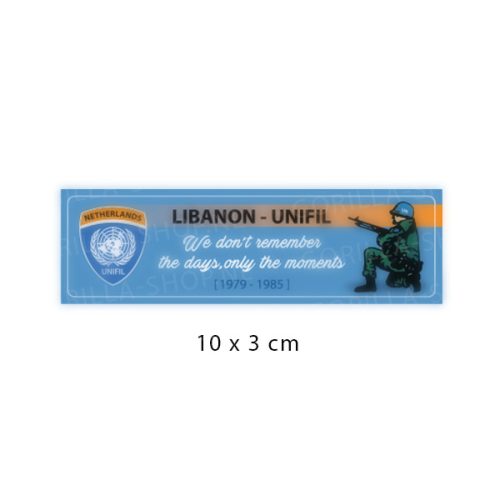 Unifil sticker rechthoek